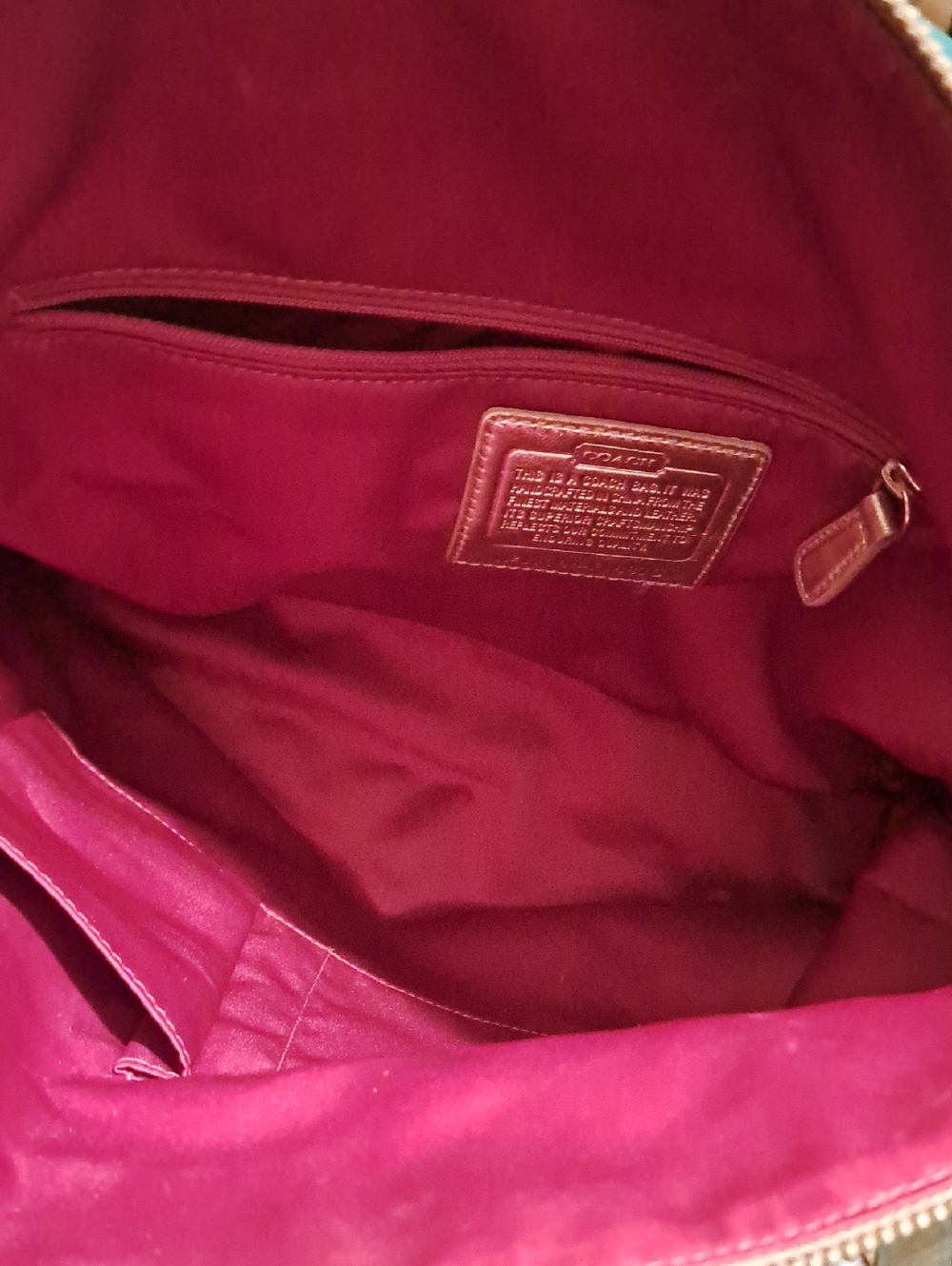Coach Laura Signature Tote Bag, specifically the "Secret Admirer" 2011 - Picture 8 of 11